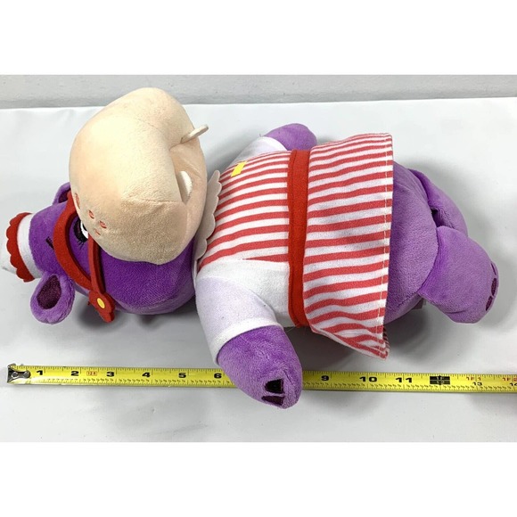 Disney Talking Doc McStuffins Hallie Hippo Nurse Plush Stuffed Animal Toy Video - Picture 6 of 13